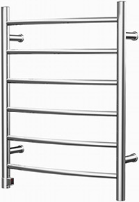built in timer towel rail